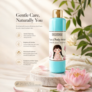 Licorice & Amino Acid Foam Face & Body Wash